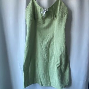 Shein green dress